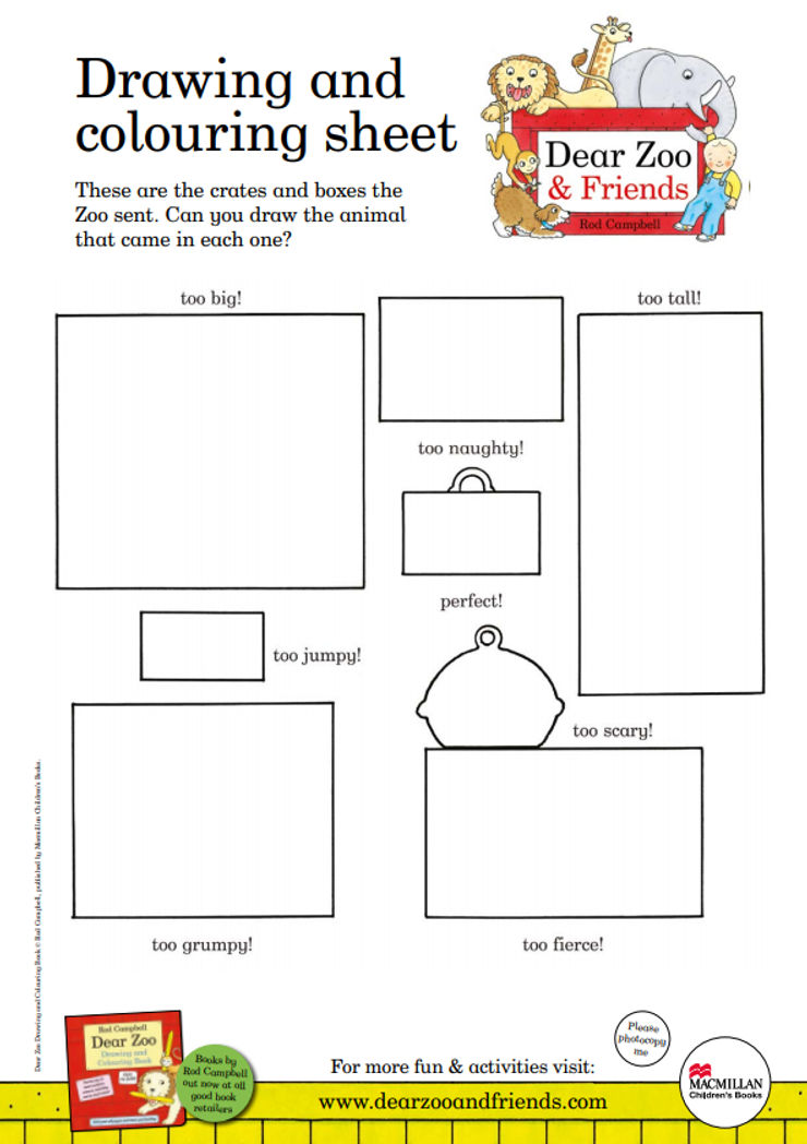 Dear Zoo and Friends Activities - Pan Macmillan